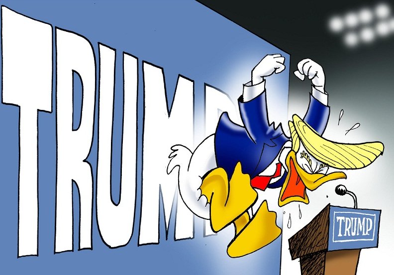Donald Trump, el presidente saliente de Estados Unidos.