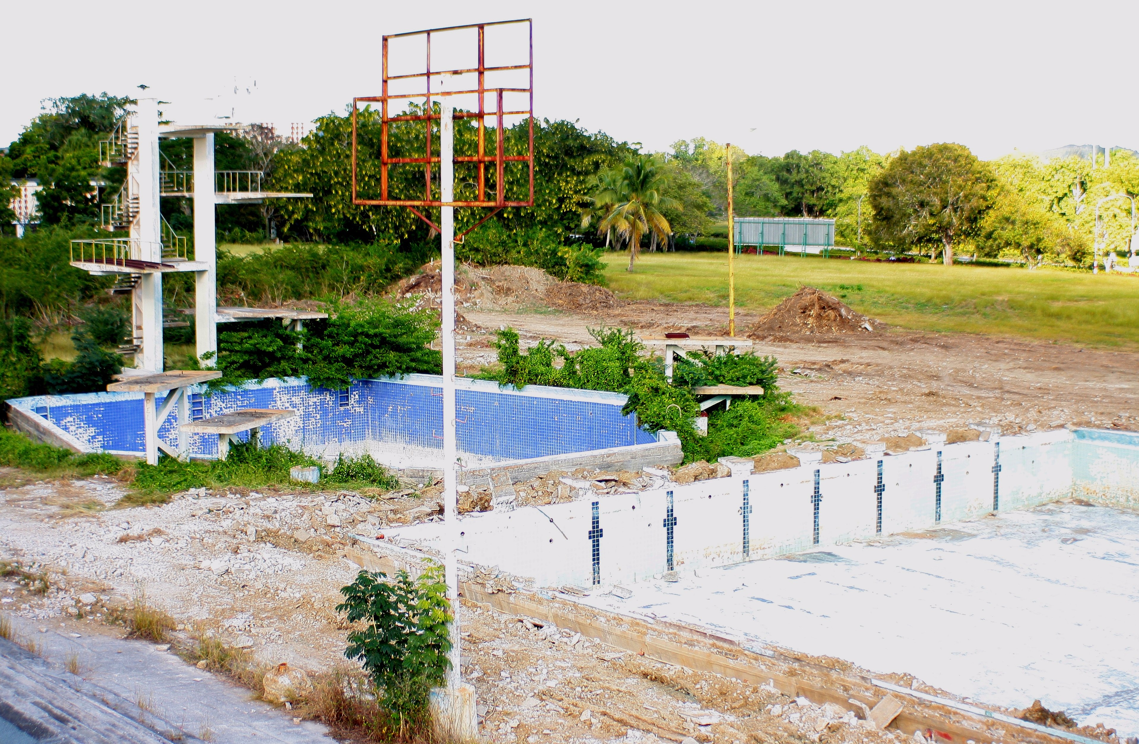 Área de piscina