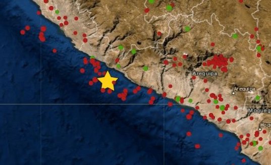 Sismo en Perú