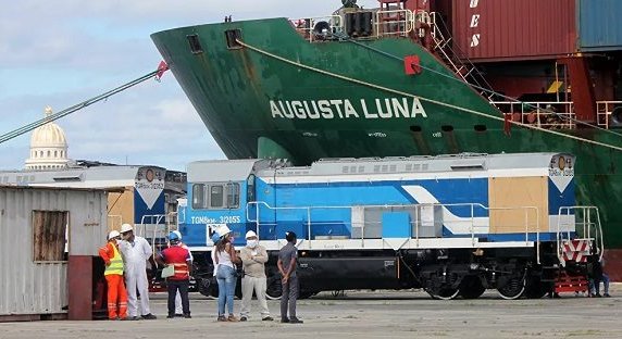 Locomotoras procedentes de Rusia