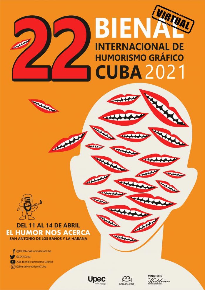 Cartel de la 22 Bienal Internacional de Humorismo Gráfico