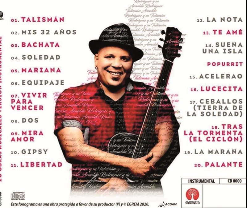 Disco de Arnaldo Rodríguez