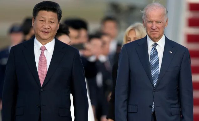 Xi Jinping y Joe Biden