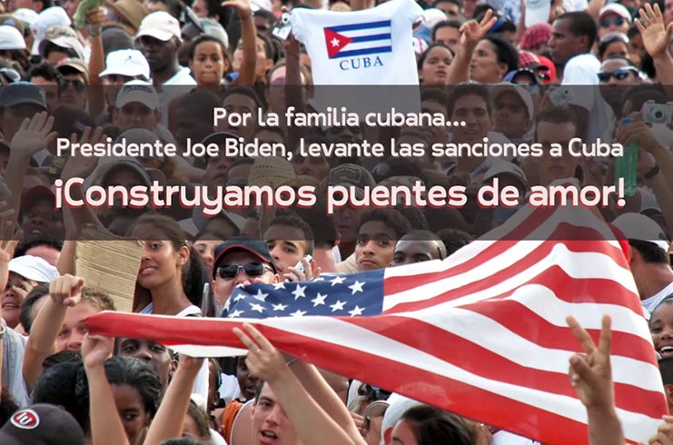 Exigen fin del bloqueo a Cuba
