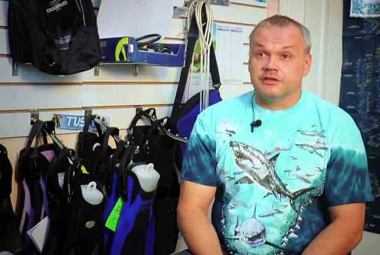 Roman Vytovtov, Jefe de Siberian Diving