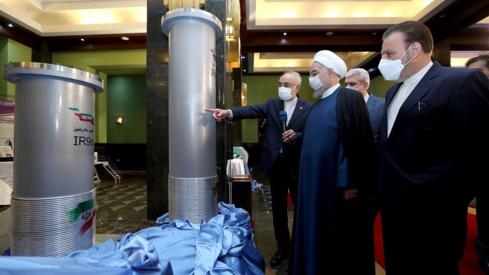 Presidente Hassan Rouhani, de Irán