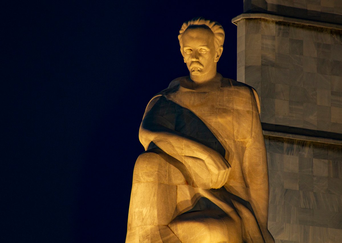 José Martí en la Plaza de la Revolución
