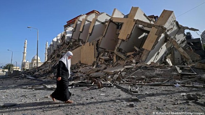 Bombardeos israelíes en la franja de Gaza