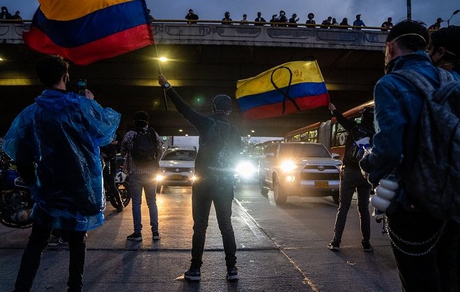 Protestas en Colombia