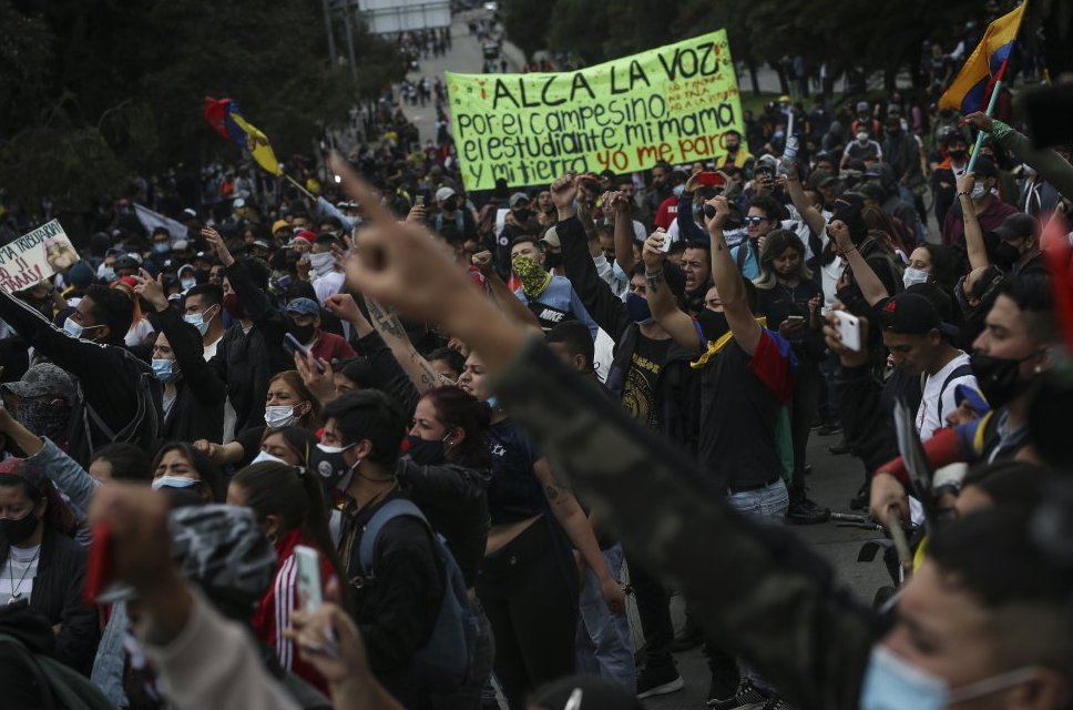 Protestas en Colombia