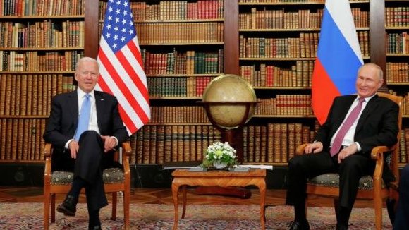 Reunión Putin y Biden