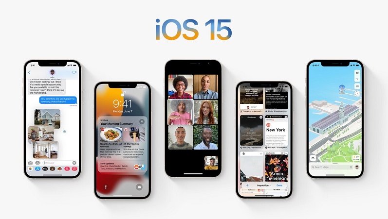 El sistema operativo iOS 15