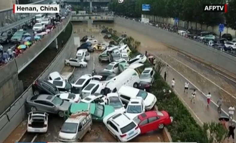 Inundaciones históricas en China