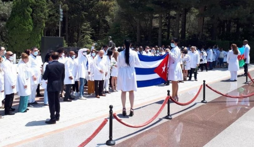 Regresó de Azerbaiyán brigada médica cubana