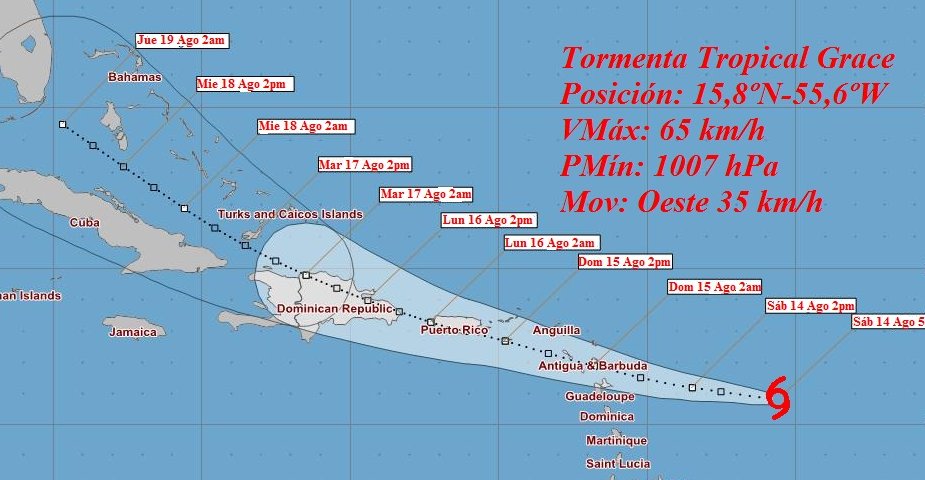 Tormenta tropical Grace