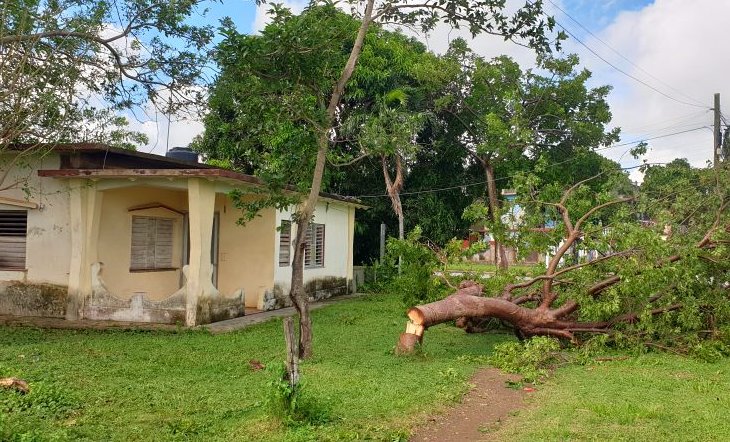 Impacto de Ida en la Isla