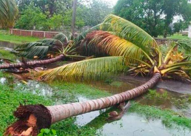 Impacto de Ida en territorio cubano