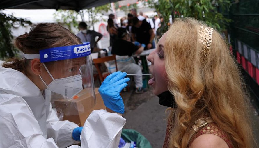 Prueba rápida para detectar la presencia del virus SARS-CoV-2