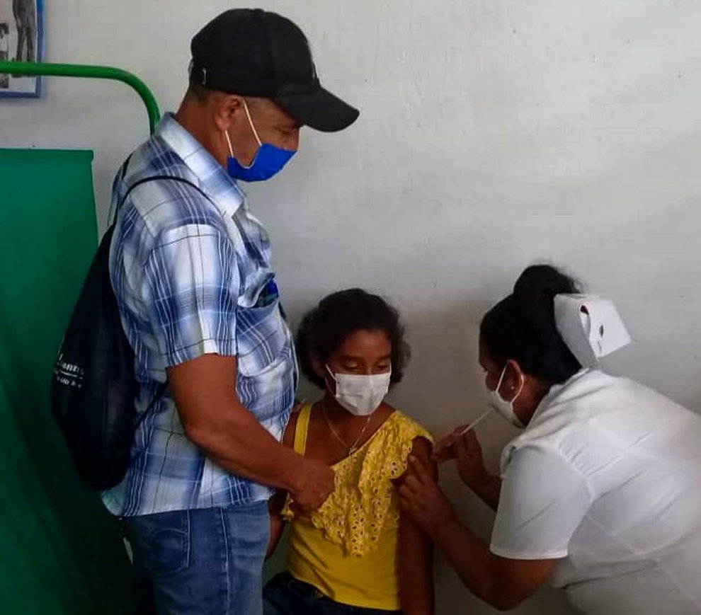 Ya se inmuniza en edades pediátricas con Soberana 02 en Isla de la Juventud