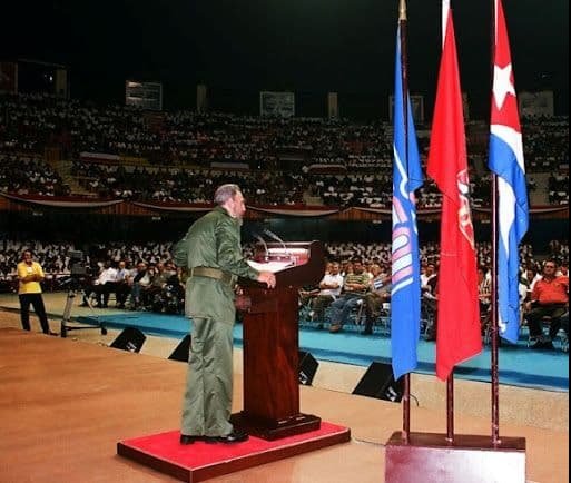 Fidel el 11 de septiembre de 2001