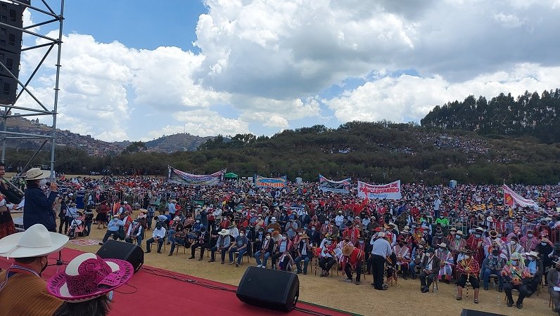 Campesinos peruanos