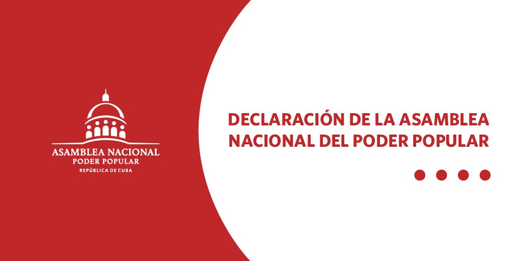 Declaración de la Asamblea Nacional del Poder Popular