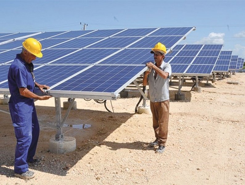 Los paneles fotovoltaicos