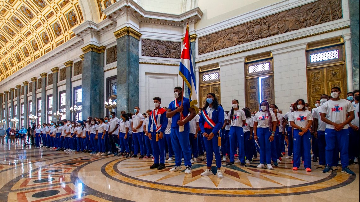 Delegación cubana a los Juegos Panamericanos Junior de Cali
