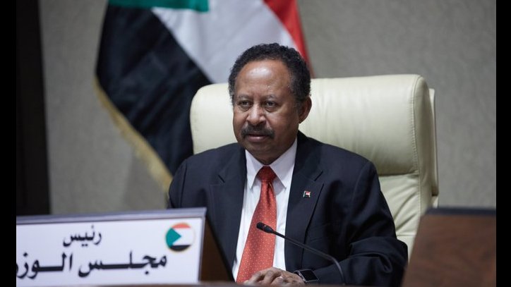 Primer ministro de Sudán, Abdalla Hamdok