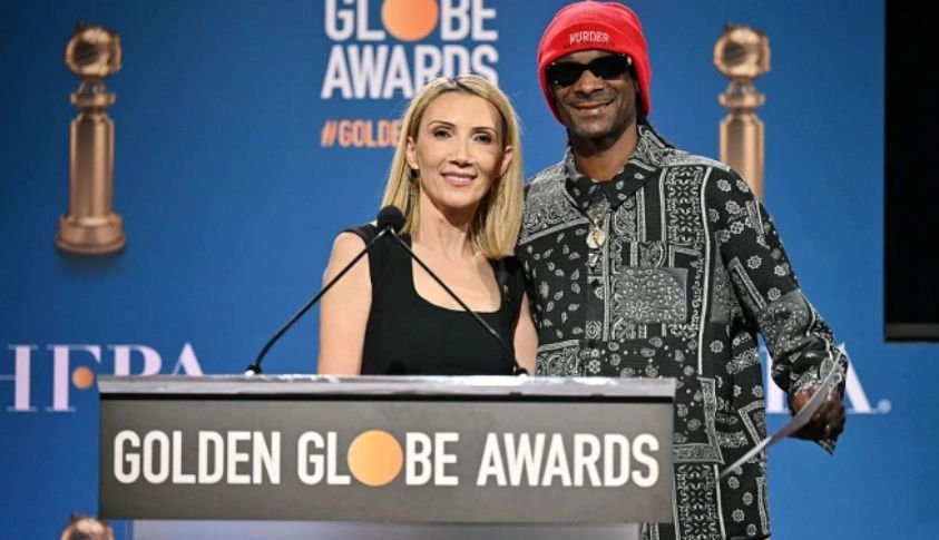 Helen Hoehne y Snoop Dogg