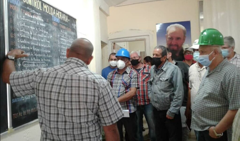 Visita de Jorge Luis Tapia Fonseca a Camagüey