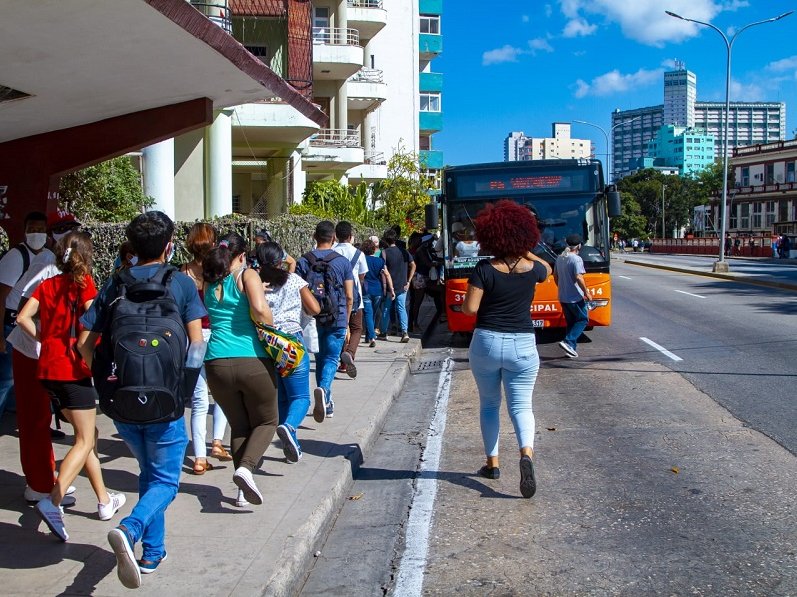 La situación de los ómnibus públicos