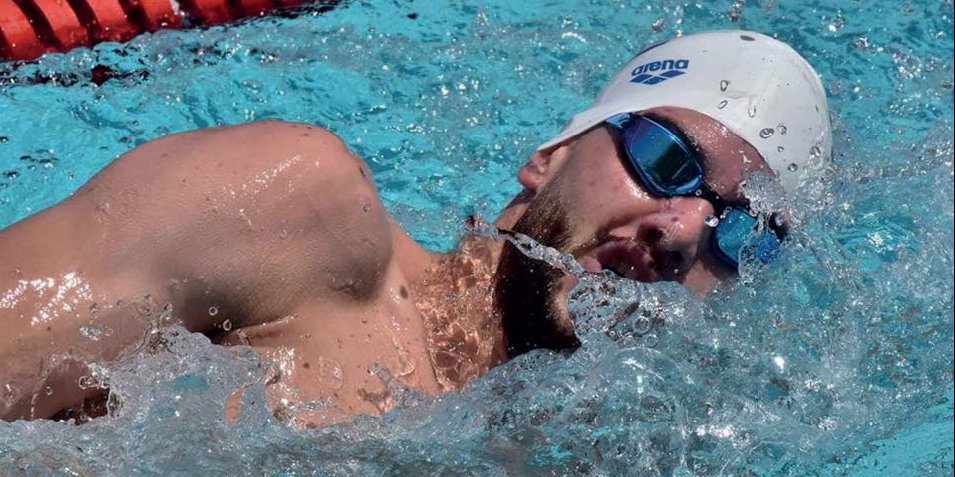 El nadador Christian Ricardo
