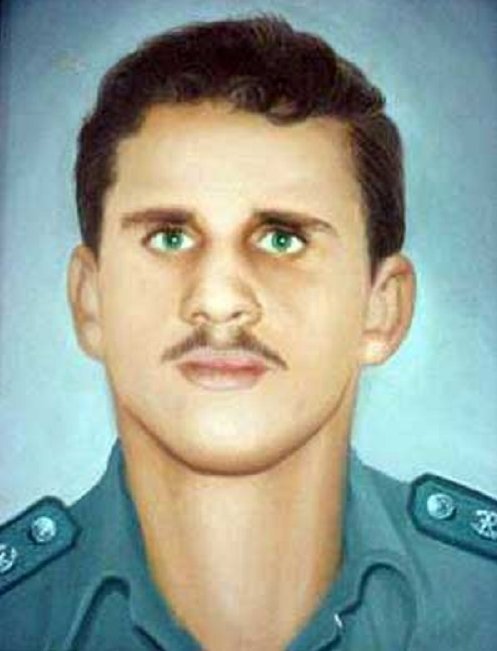 El joven suboficial Rolando Pérez Quintosa