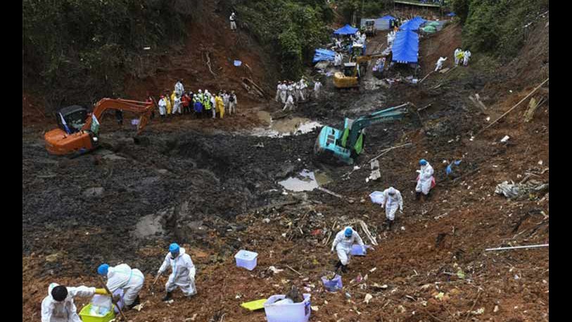 Accidente de avión en China