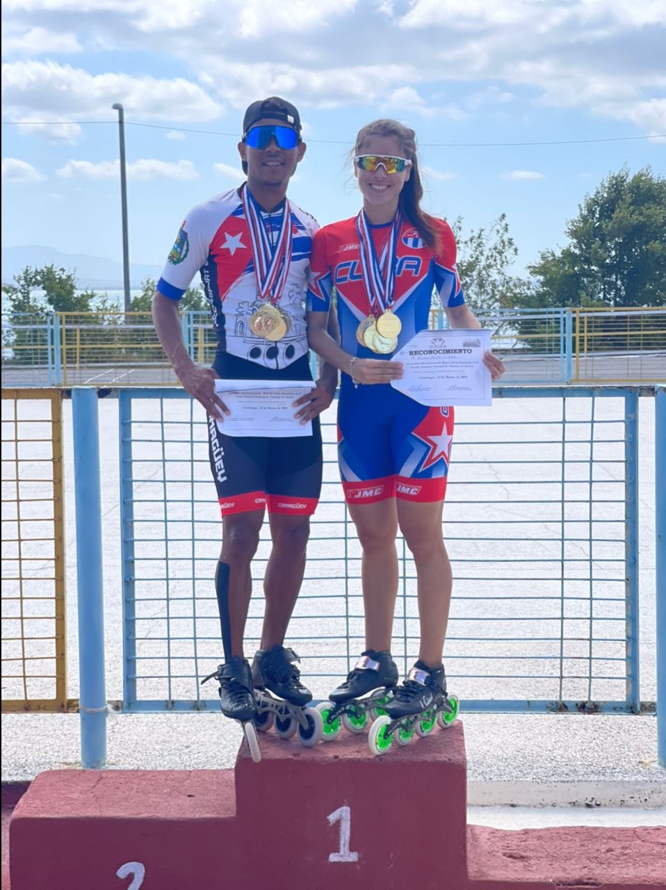 Adriana Castillo Tundidor y Héctor Caballero Tejadillo