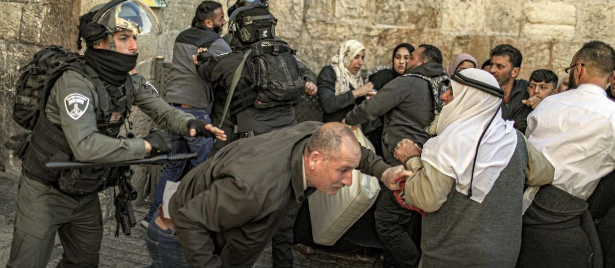 Las tensiones eran altas este viernes en uno de los lugares más sagrados de Jerusalén