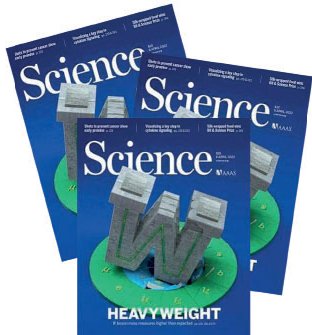 La portada de Science