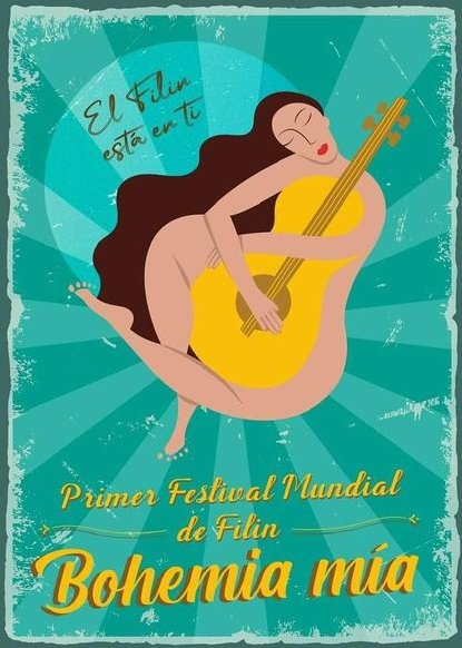 Cartel oficial del Bohemia Mía Filin Festival