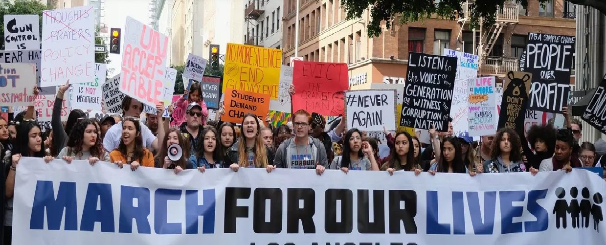 Otra Marcha por nuestras vidas  convocada para el 11 de junio.