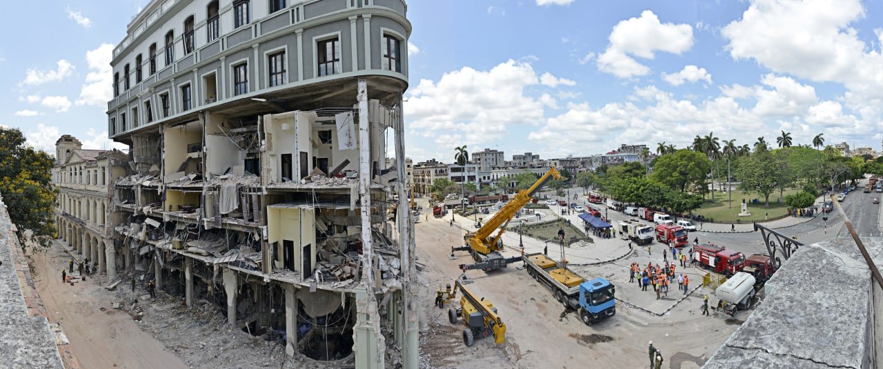 Explosión en el Hotel Saratoga