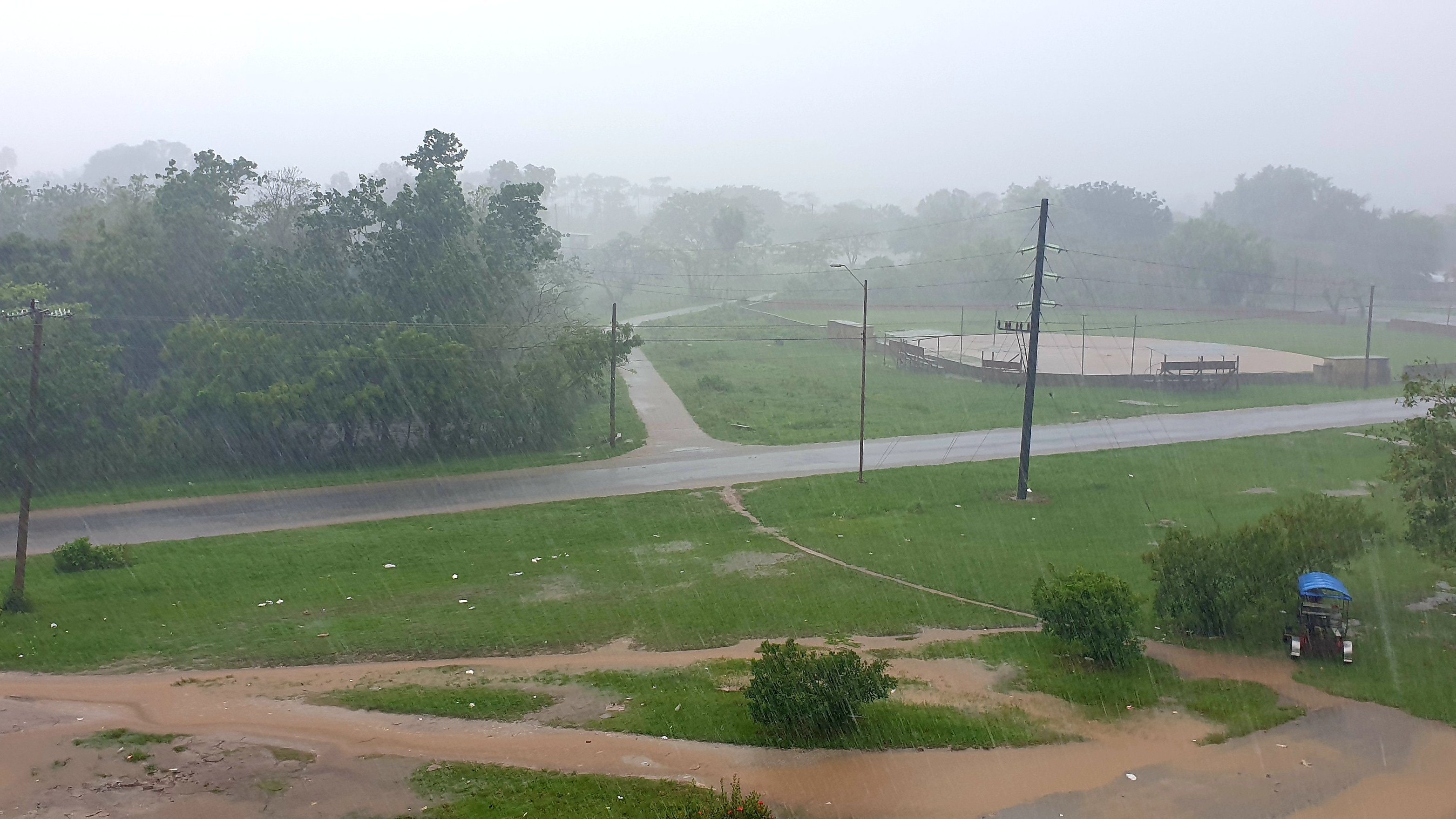 Lluvias en Isla de la Juventud