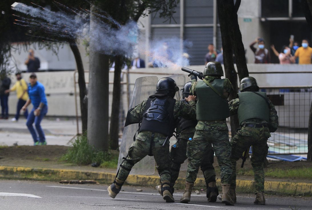 Protestas en Ecuador