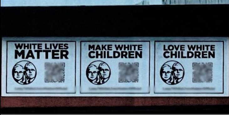 Propaganda supremacista en Estados Unidos