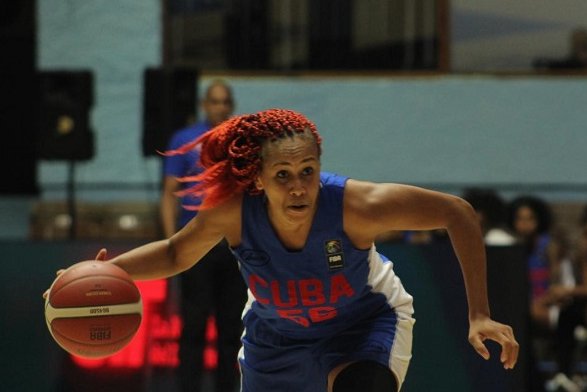 Anisleidy Galindo, equipo Cuba de baloncesto femenino