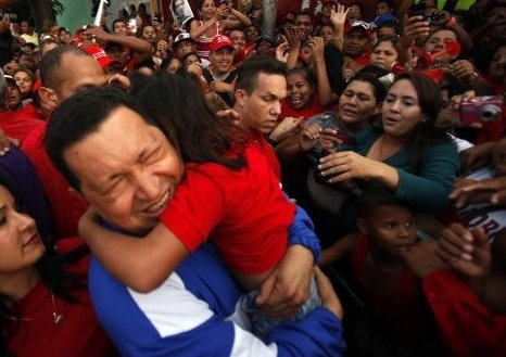 Chavez esta presente en el corazon de su pueblo.