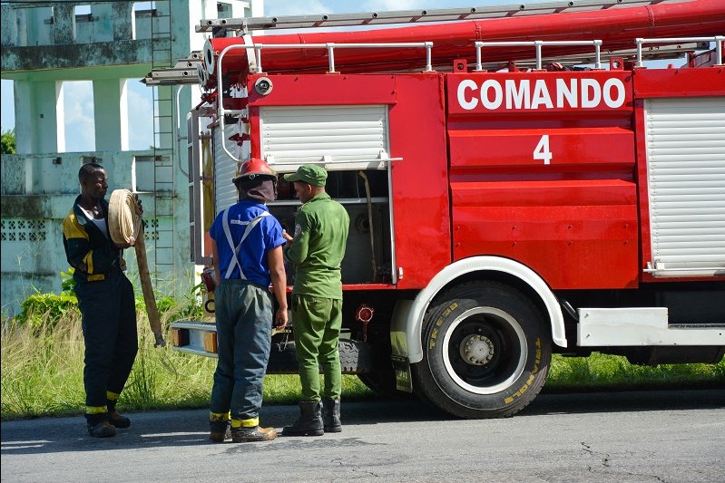 Los bomberos