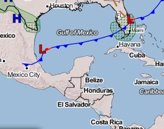 Primer frente frío de la temporada