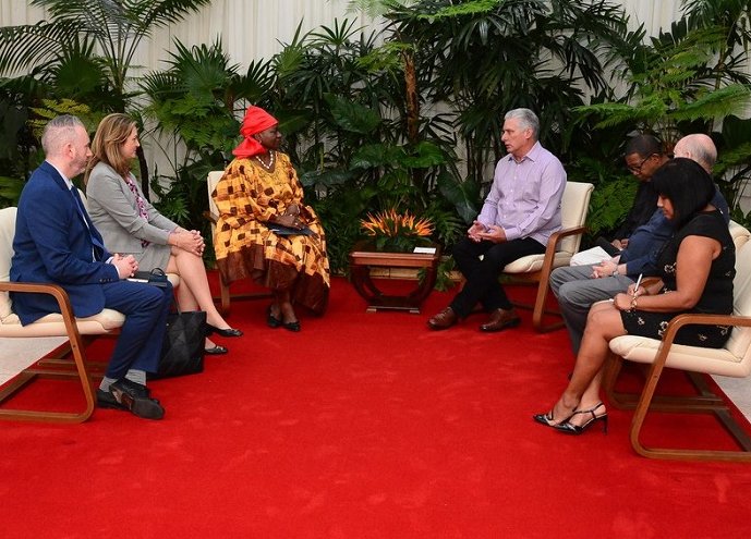 Encuentro con la doctora Natalia Kanem