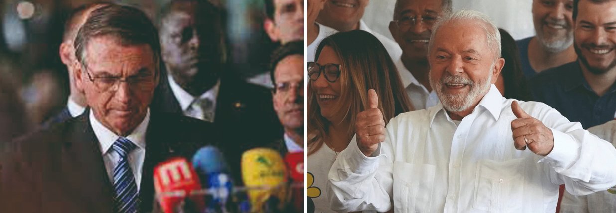 Por fin habló Bolsonaro, pero no admite la victoria de Lula.